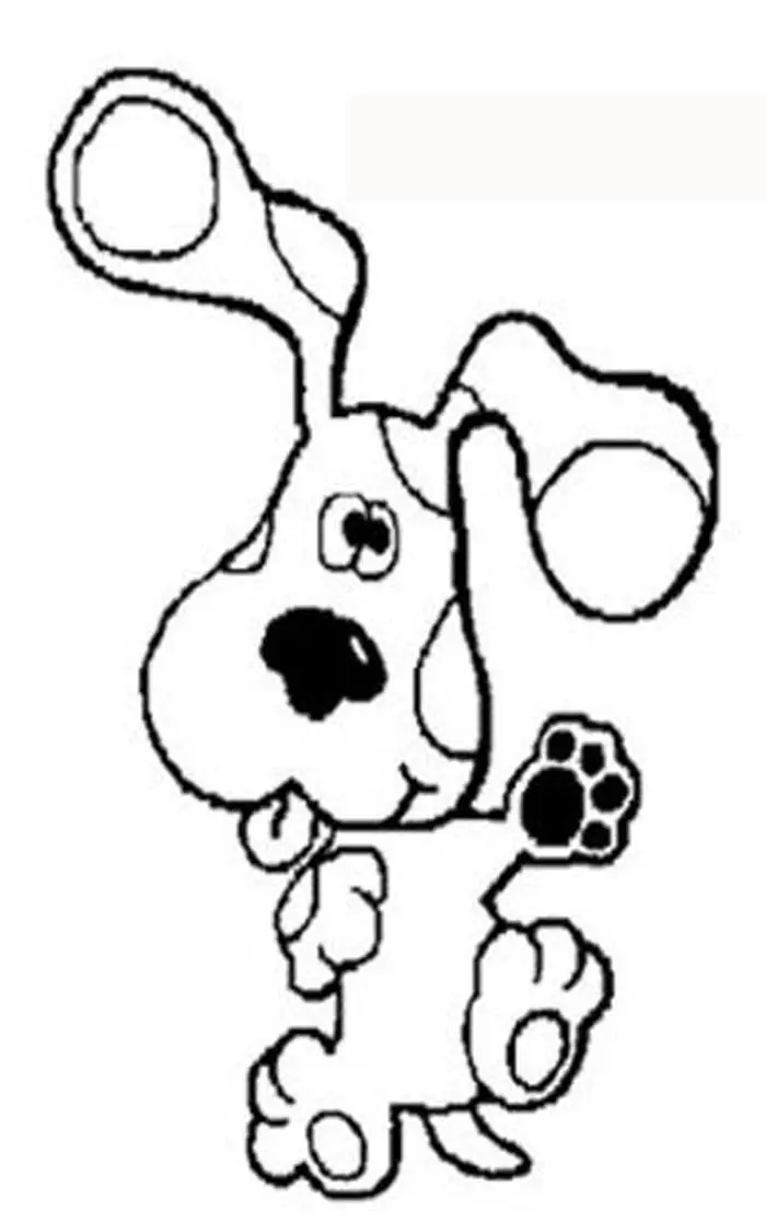 coloring pages. Blues Clues Coloring Pages 1