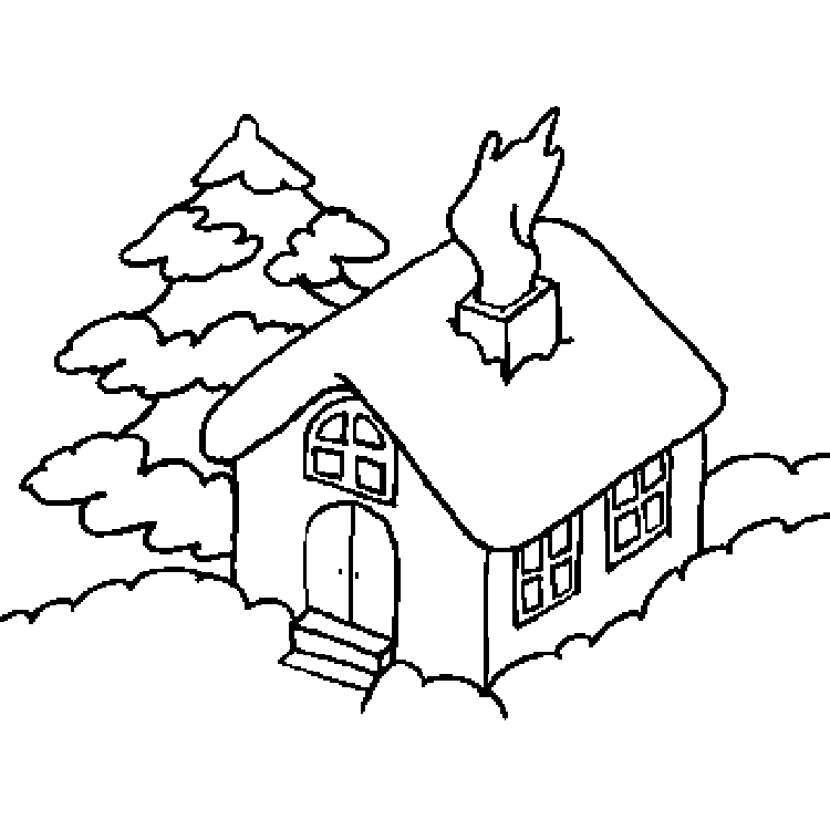 House Coloring Pages 2