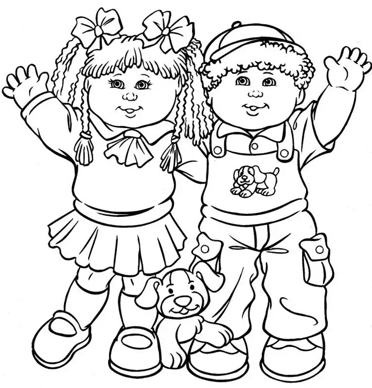 Kid Coloring Pages 5
