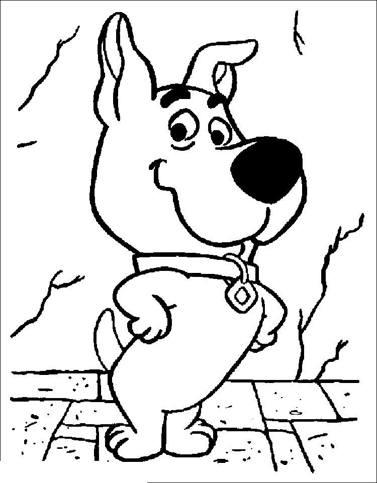 Scooby Doo Coloring Pages 5