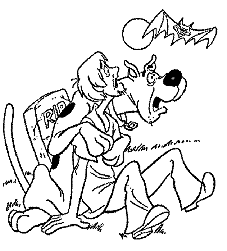 Scooby Doo Coloring Pages 6