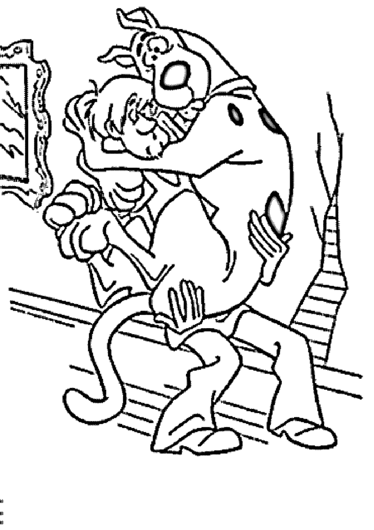 Scooby Doo Coloring Pages 7