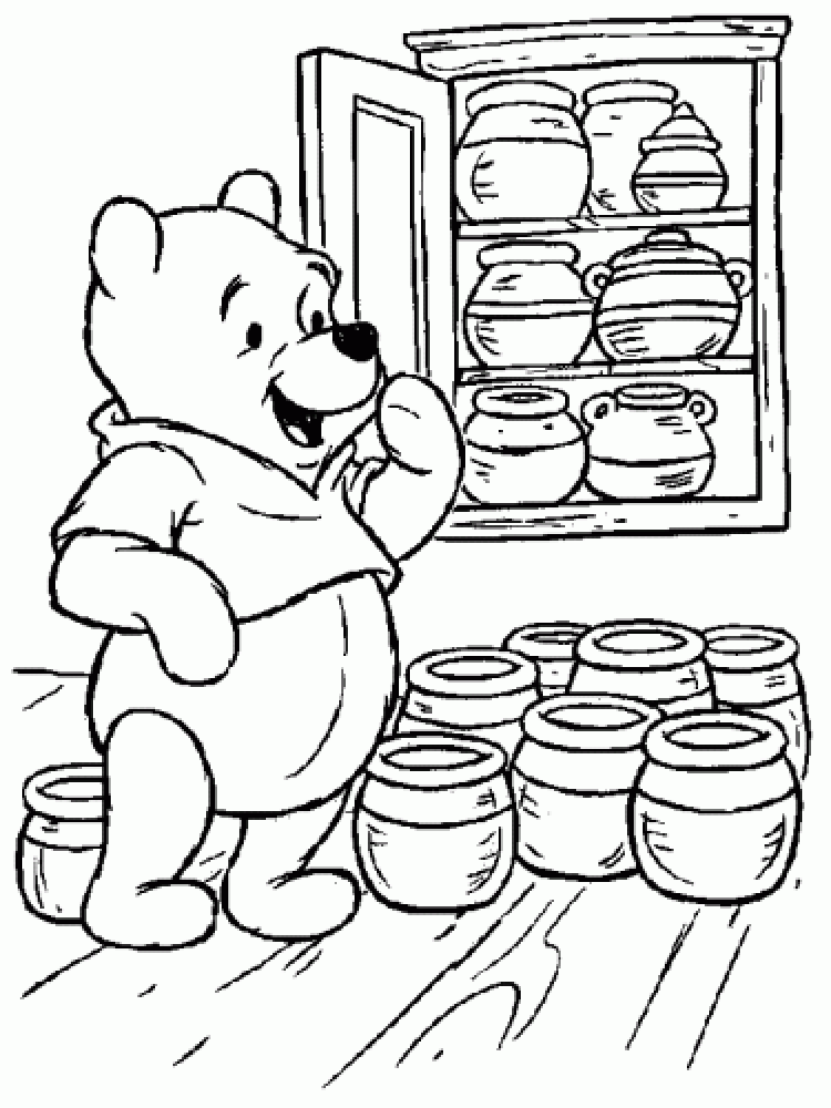 Winnie The Pooh Coloring Pages 12