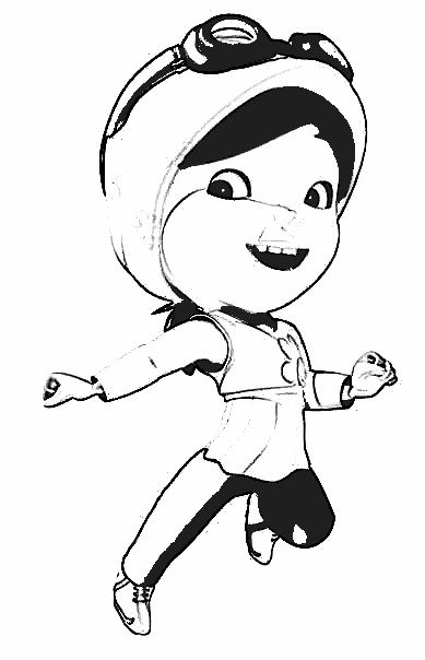 Boboiboy Coloring Pages 1