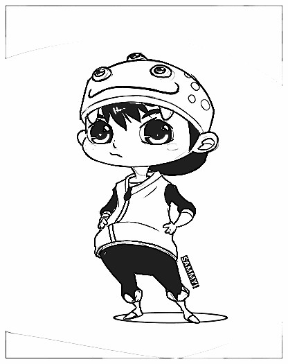 Boboiboy Coloring Pages 2