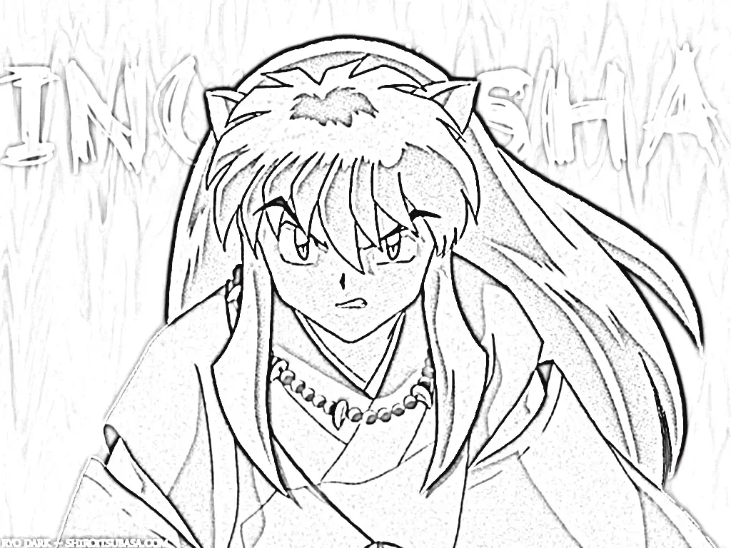 Inuyasha Coloring Pages 2