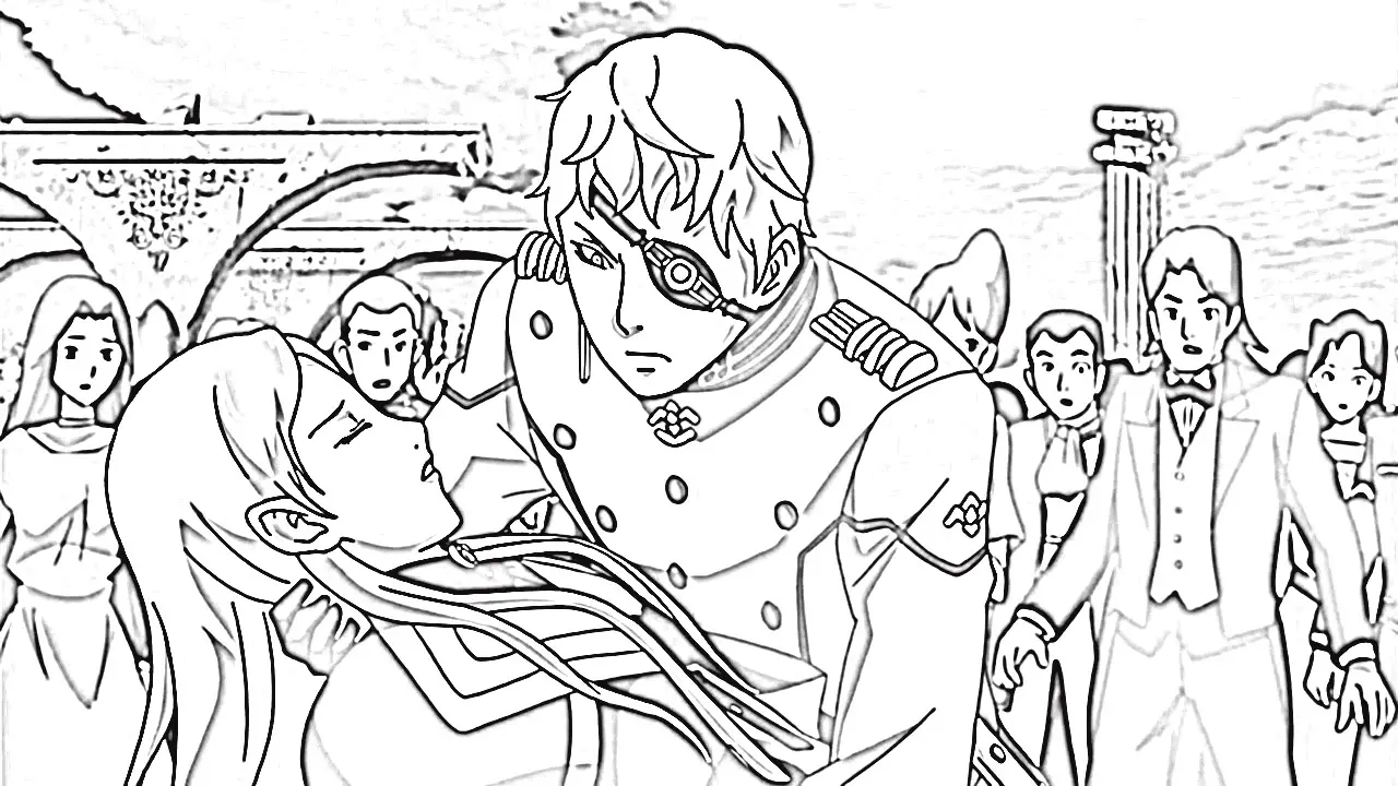 Last Exile Fam The Silver Wing Coloring Pages 4
