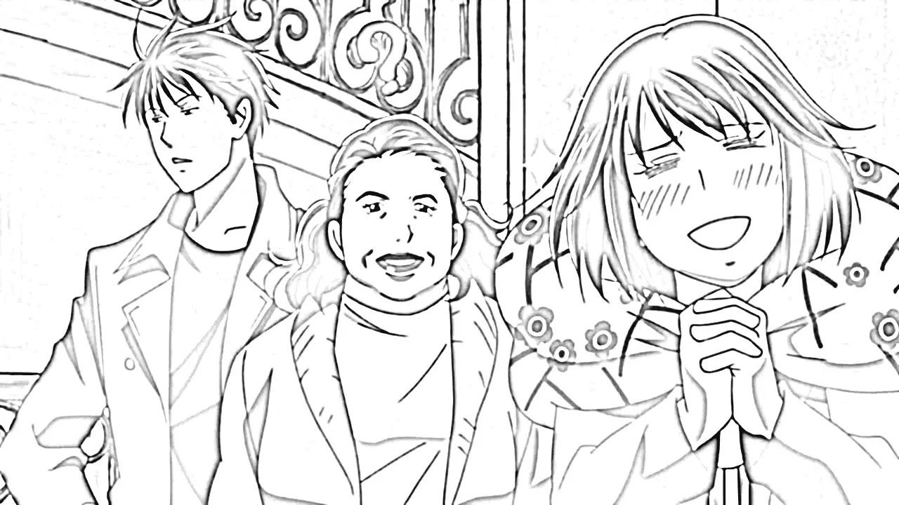 Nodame Cantabile Coloring Pages 8