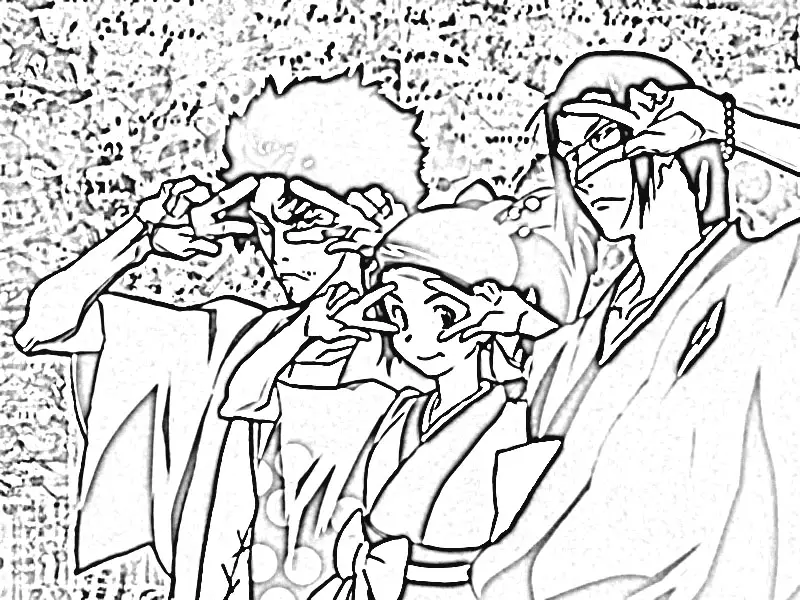 Samurai Champloo Coloring Pages 6
