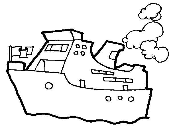 Ship Coloring Pages 8