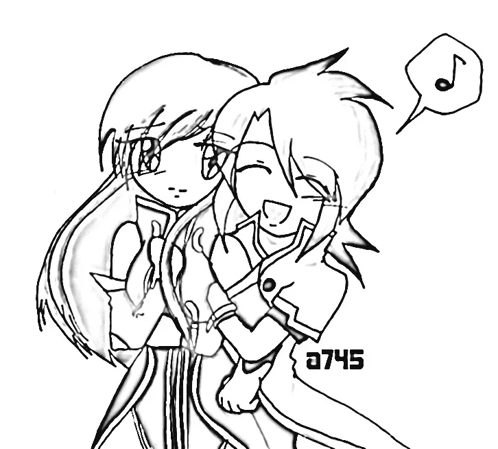 Tales of The Abyss Coloring Pages 9