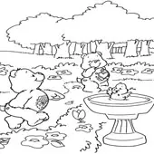 Care Bear Coloring Page 7