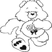 Care Bear Coloring Page 8