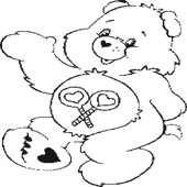 Care Bear Coloring Page 10