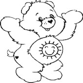 Care Bear Coloring Page 12