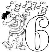 Number Coloring 6