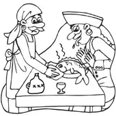 Pirate Coloring Pages 4