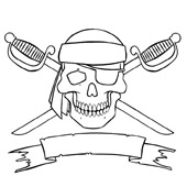 Pirate Coloring Pages 8