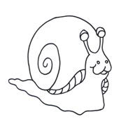 Snail Coloring 4