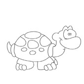 Turtle Coloring Pages 8